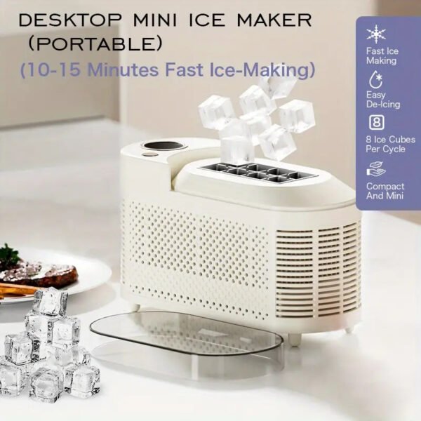 Mini Ice Fast Maker Countertop