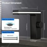 Modern Bathroom Sink with Digital Display