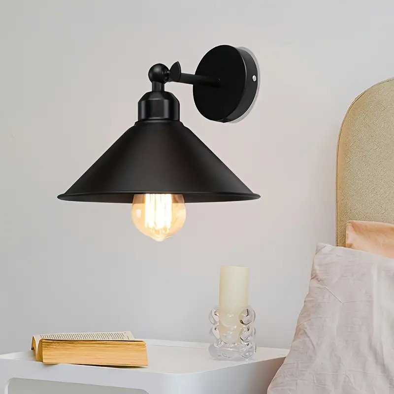 Modern Industrial Semi Flush Mount Wall Sconces