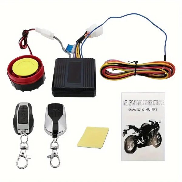 Motorcycle Alarm Security System