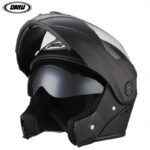 Motorcycle Helmet with Double Visors
