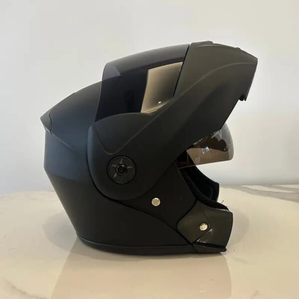 Motorcycle Helmet with Double Visors