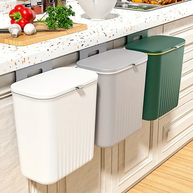 Multi functional Kitchen Wall Mounted Trash Can