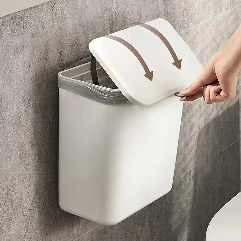 Multi functional Kitchen Wall Mounted Trash Can