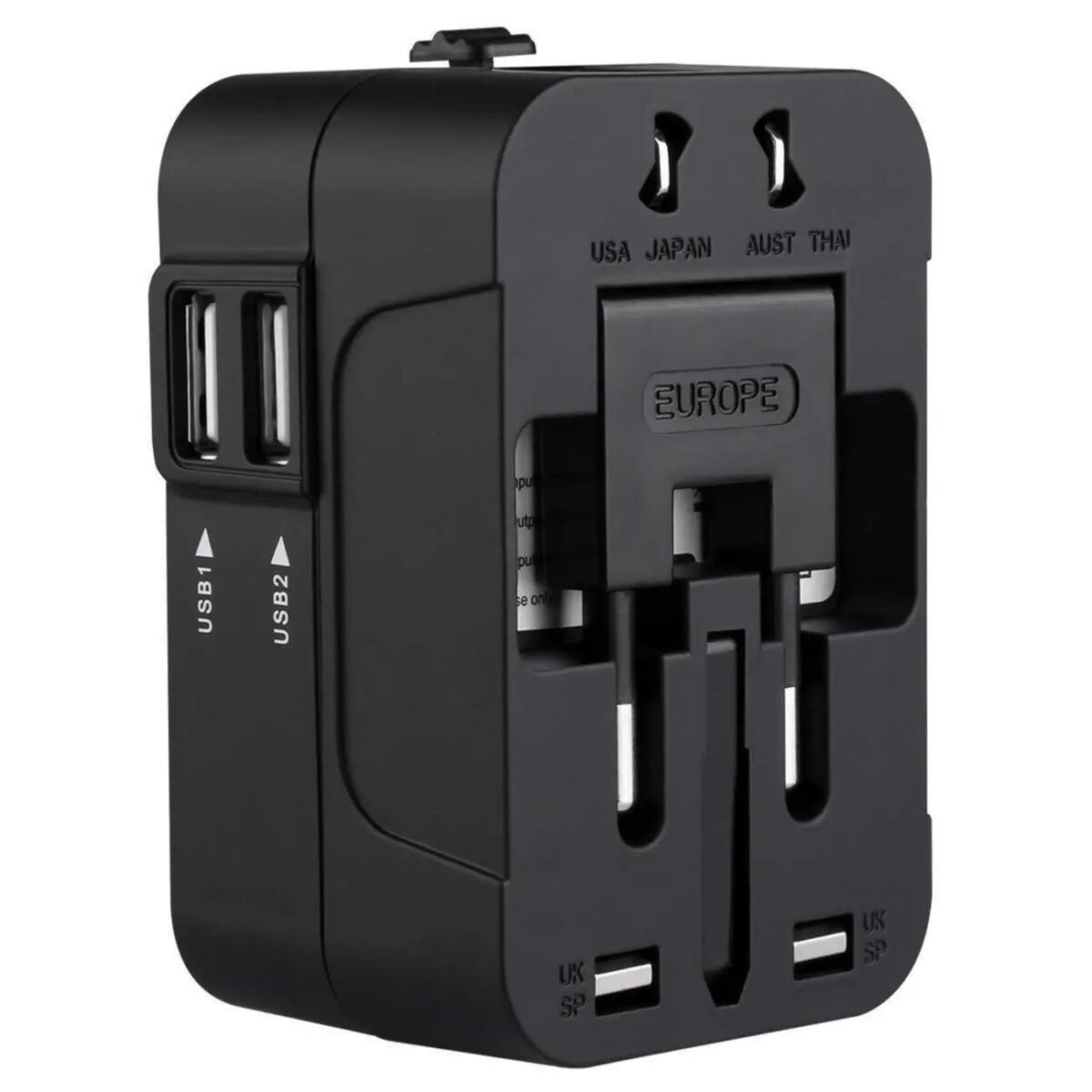 Port World Travel AC Power Charger Adapter