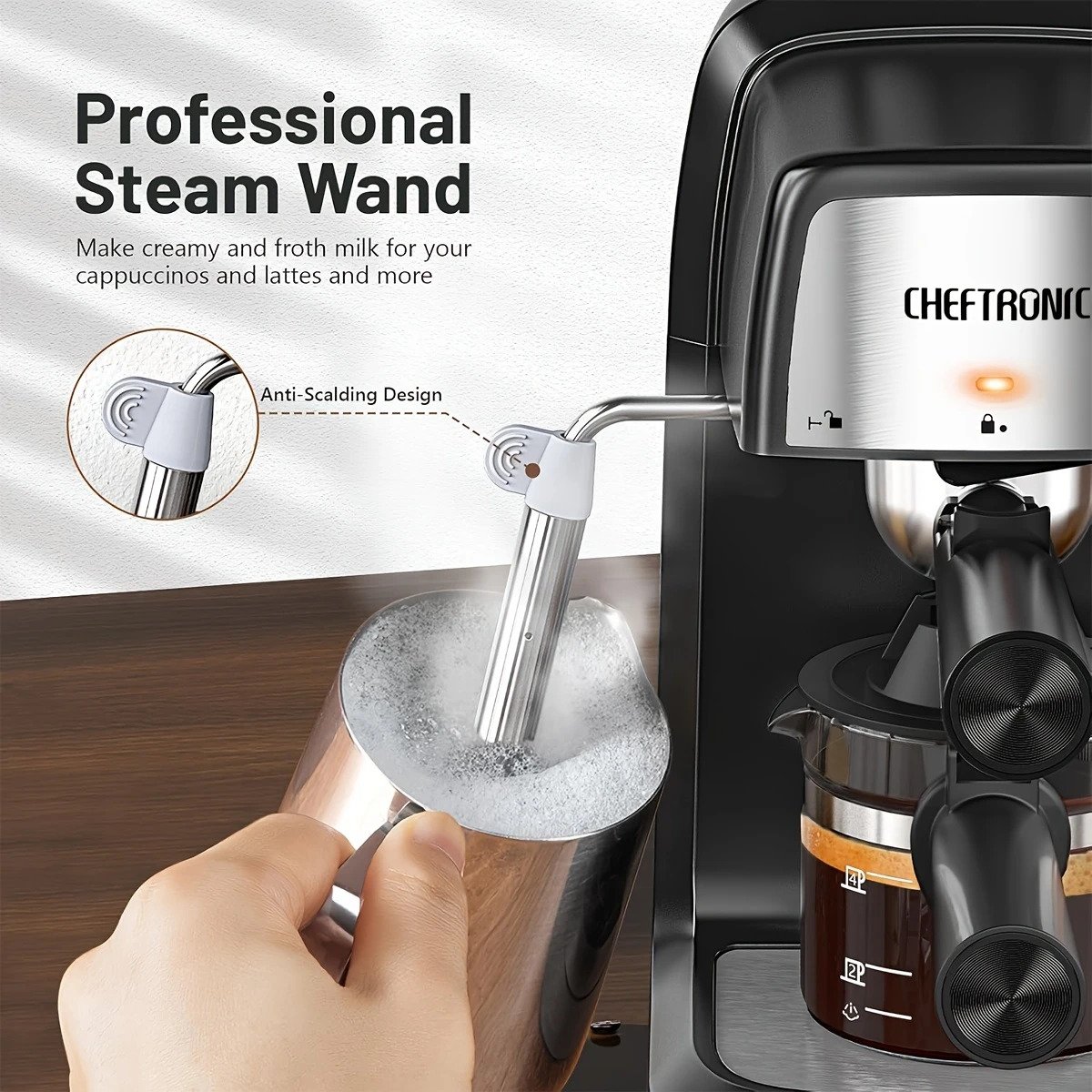 Portable Coffee Machine for Cappuccino1