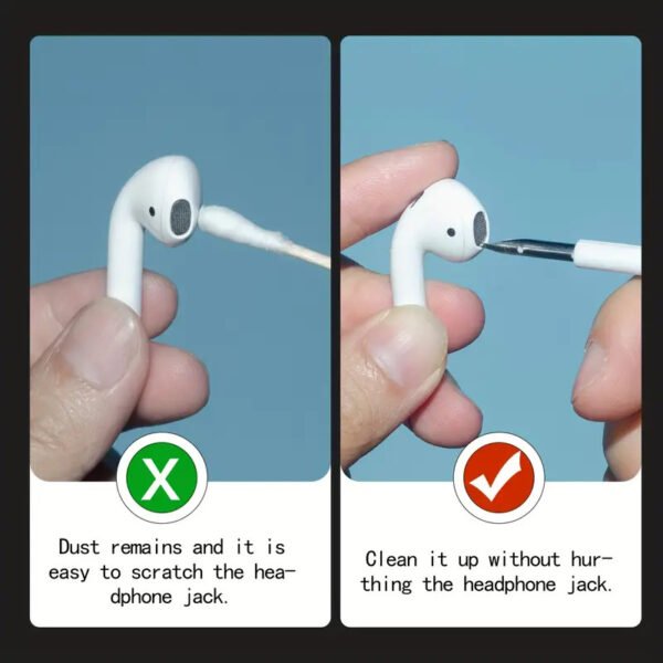 Portable Earbuds Cleaning Brush