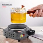 Portable Electric Stove with Multiple Container Coffee and Tea