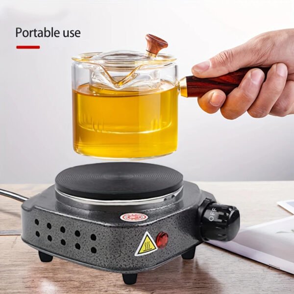 Portable Electric Stove with Multiple Container Coffee and Tea