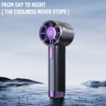 Portable Handheld Fan with 100 Speed Settings