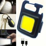 Portable Multi functional Flashlight Key chain Light