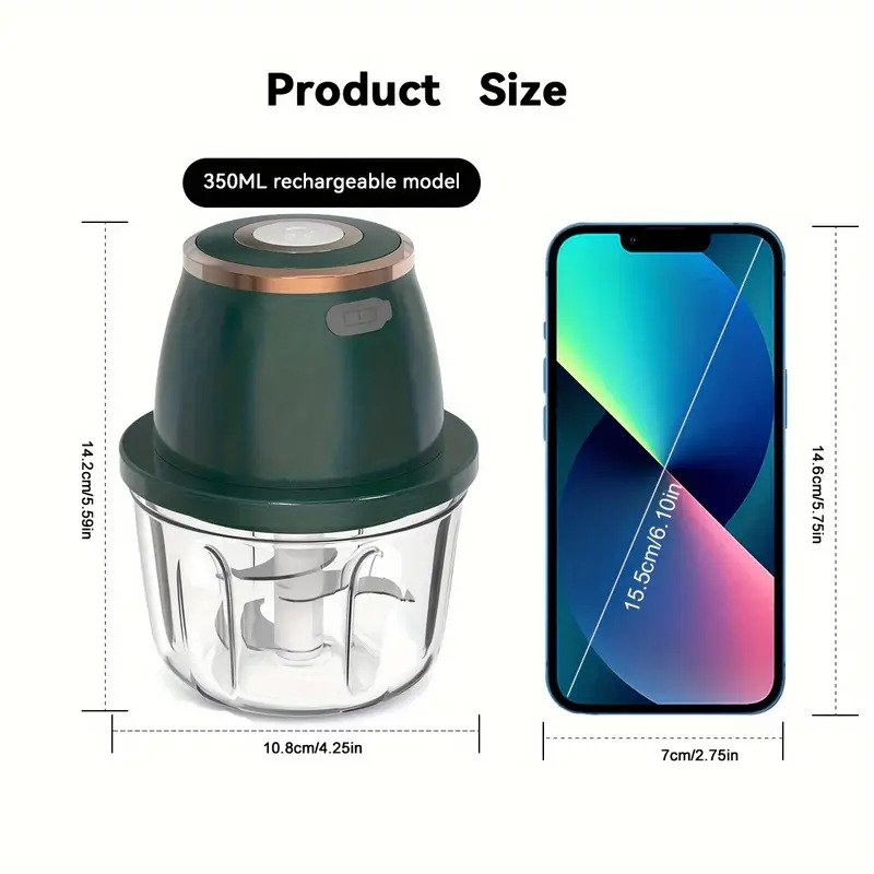 Portable USB Mini Electric Chopper