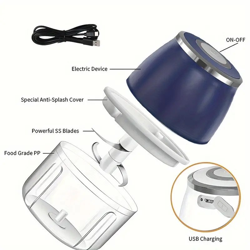 Portable USB Mini Electric Chopper21