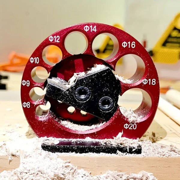 Precision Dowel Maker Jig with 8 Adjustable Holes