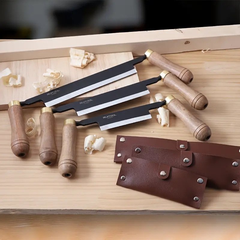 Premium Woodworking Knife Set
