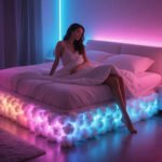 RGB Bed Frame Cloud Light