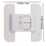 Refrigerator Door Lock Safety Latch