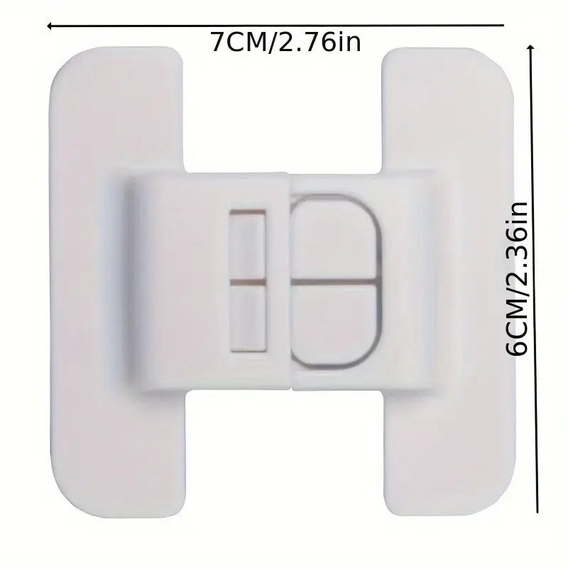 Refrigerator Door Lock Safety Latch