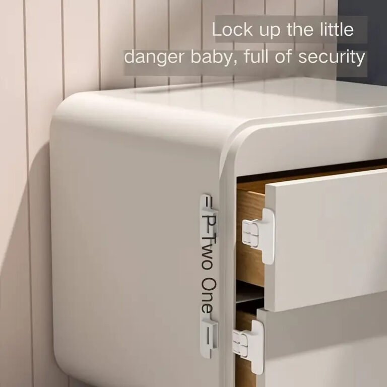 Refrigerator Door Lock Safety Latch
