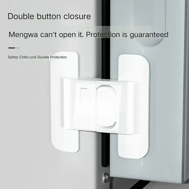 Refrigerator Door Lock Safety Latch