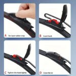 Rubber Blade Windshield Wipers