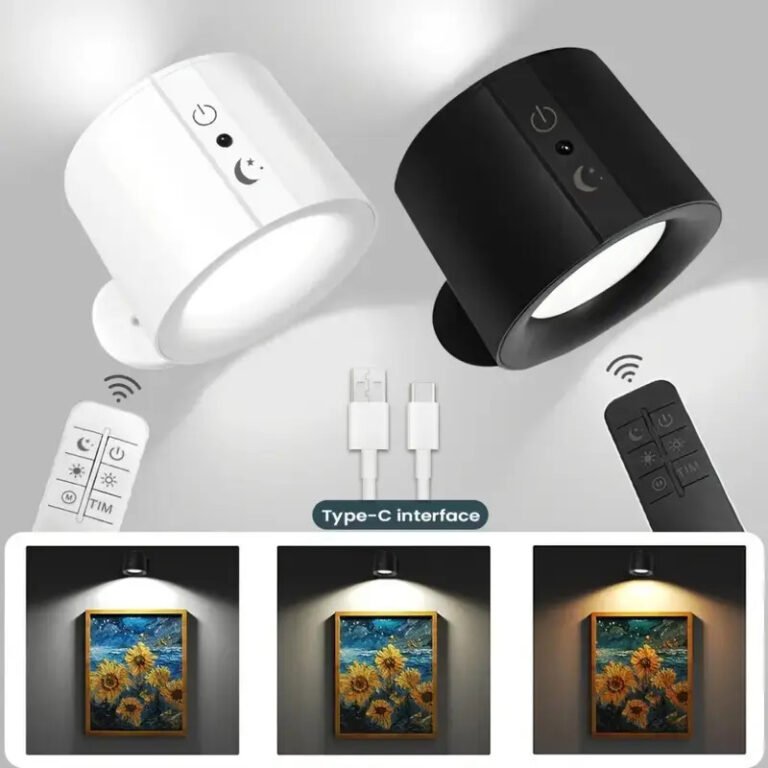 Sided USB LED Magnetic Wall Light