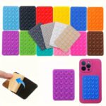 Silicone Phone Suction Cup with Adhesive Pads