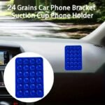 Silicone Phone Suction Cup with Adhesive Pads