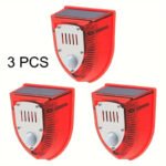 Solar Security Alarm with Dog Barking