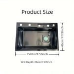Steel Undermount Kitchen Sink