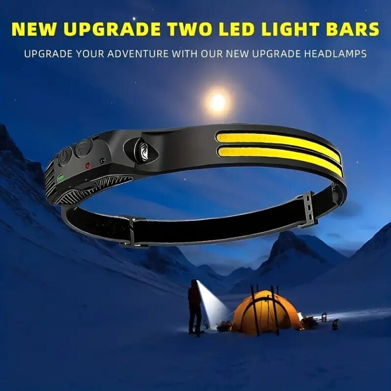 Super Handheld Flashlight Headlamp