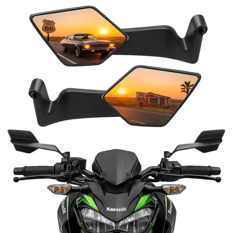 Superior Visibility Motorcycle Mirror