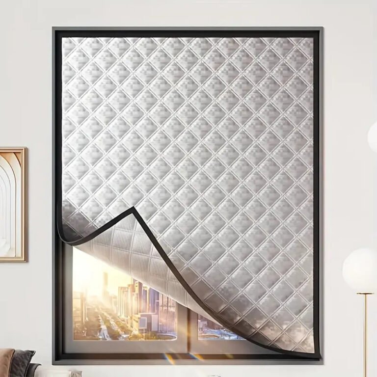 Thickened Quilted Insulation Window Film