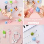 Thumb Shaped Cable Clips