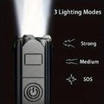 USB Rechargeable Handheld Flashlight