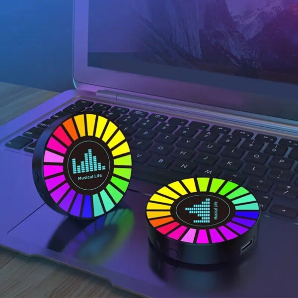 USB Rechargeable LED Rhythm Lights