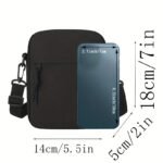 Unisex Adjustable Crossbody Shoulder Bag