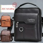 Unisex Retro Vertical Crossbody Bag