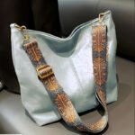 Vintage Inspired Large Capacity Crossbody Bag