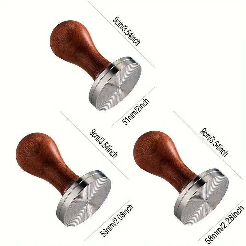 Walnut Wooden Handle Coffee Machine 2