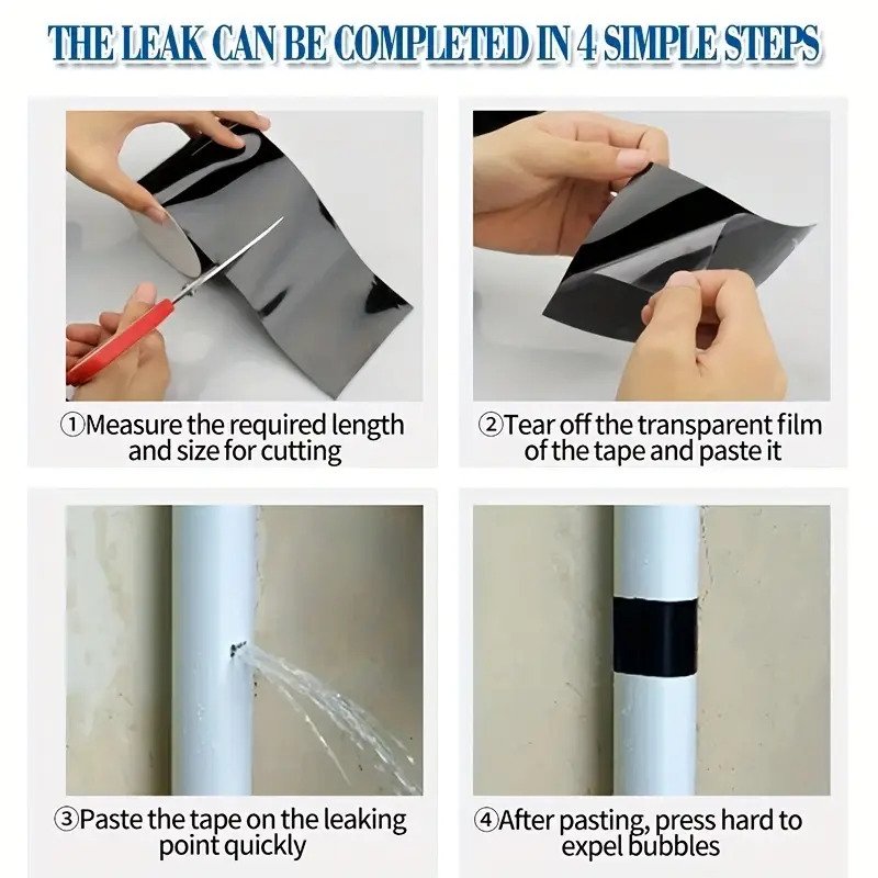 Water Pipe Bonding Repair Tape