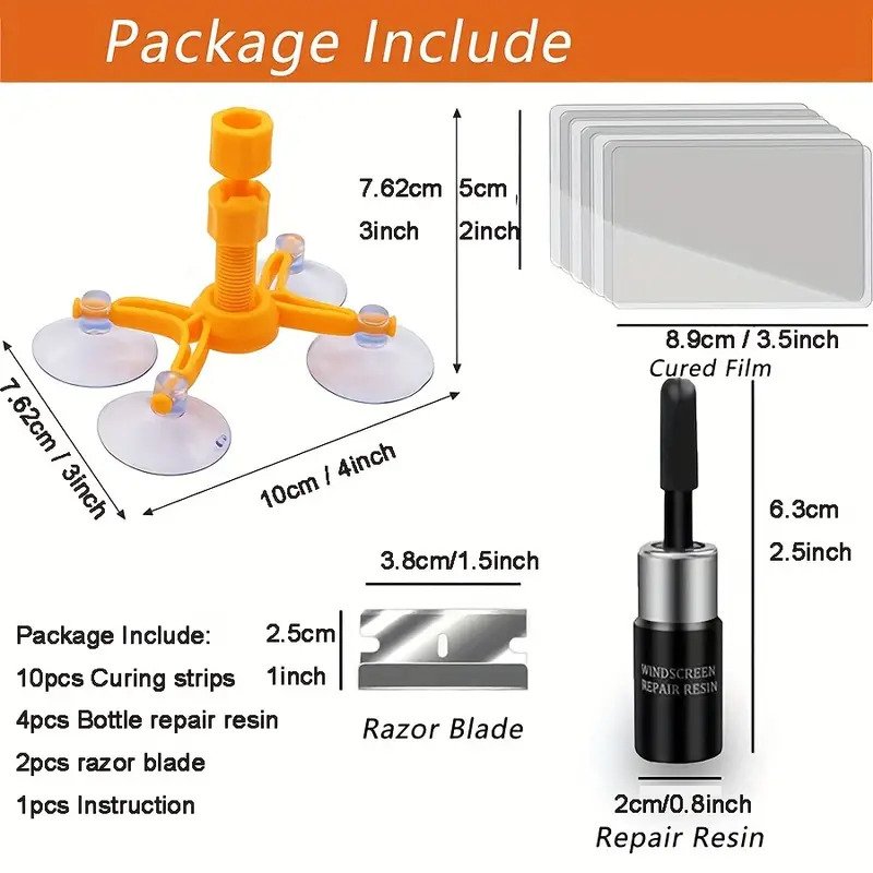 Windshield Glass Repair Kit2