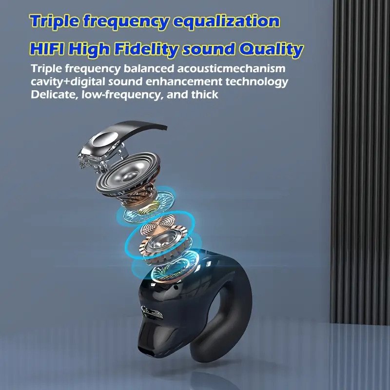 Wireless Open Ear Clip Headphones