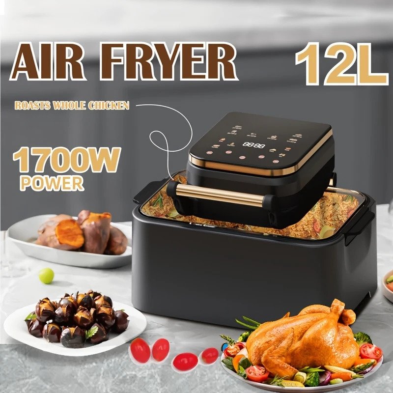 electric digital oven with preset cooking rotisserie2