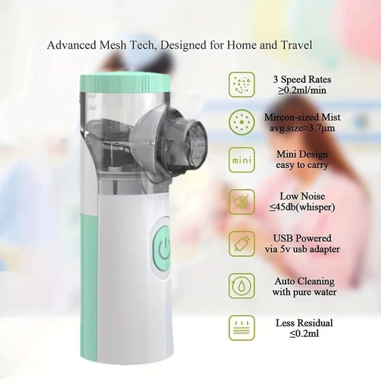 personal desktop humidifier with night light