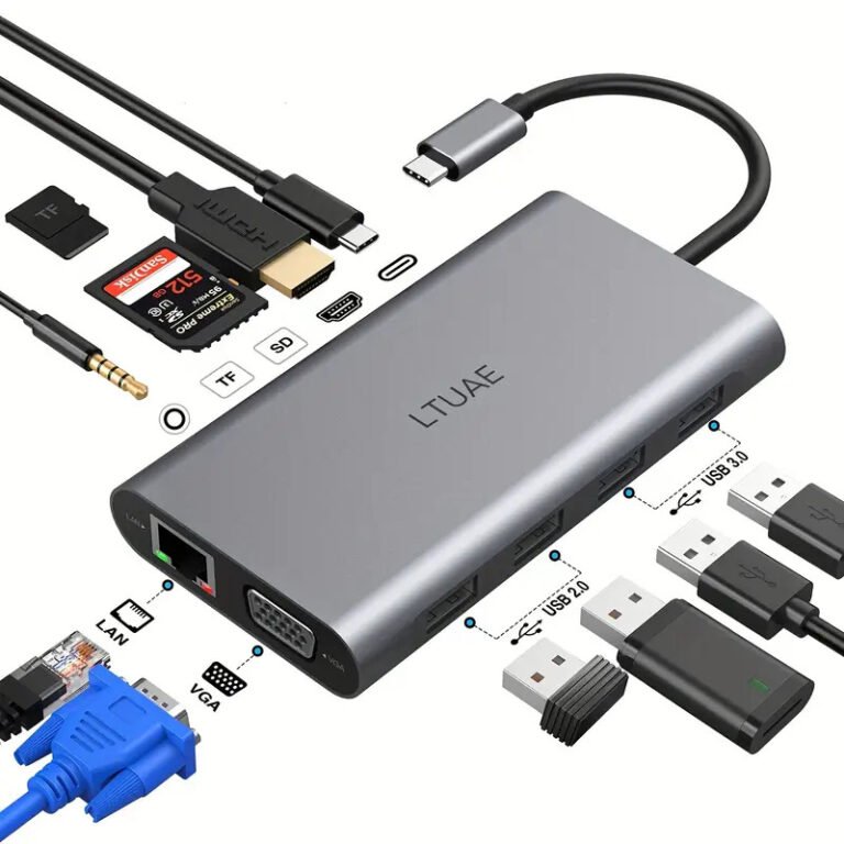 11 in 1 USB C Docking Station