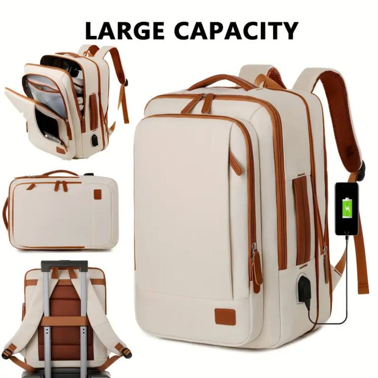 1pc Fashionable Contrast Color Bag