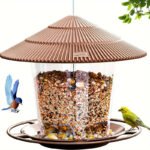 1pc Garden Yard Hanging Bird Feeder