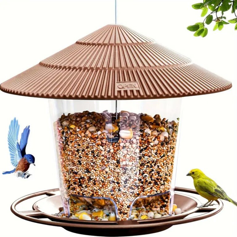 1pc Garden Yard Hanging Bird Feeder
