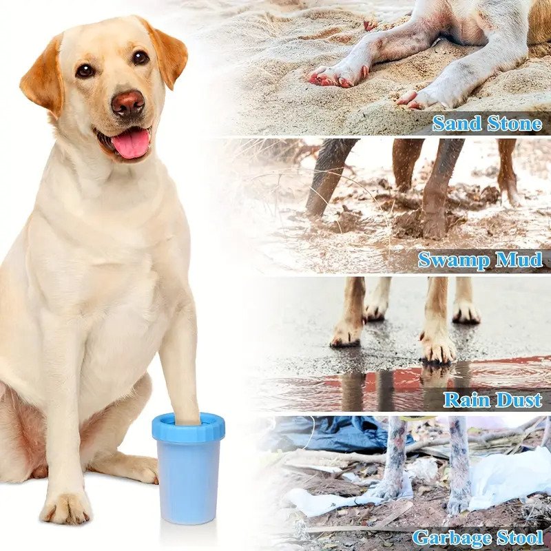 1pc Portable Pet Foot Washing Cup